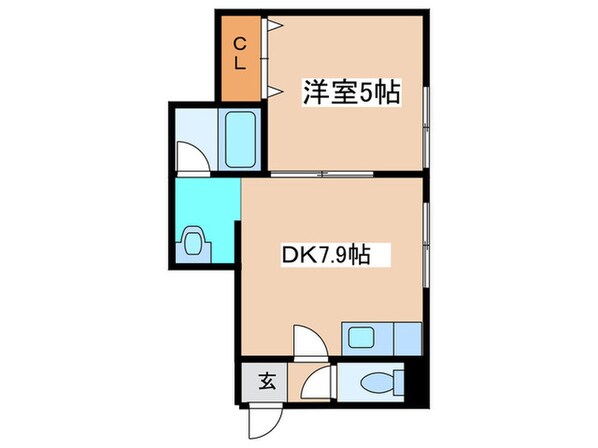 エクセレント東の物件間取画像